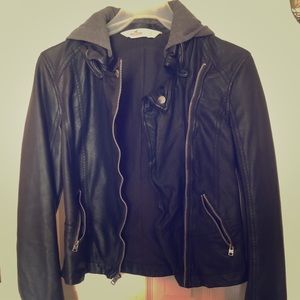 Size S Hollister motorcycle style jacket